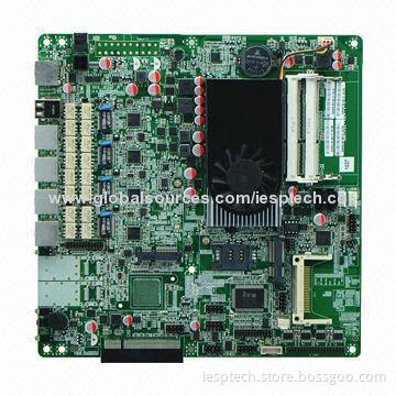 Firewall Motherboard, Onboard C1037 CPU, 6xRJ45 GLAN, 2xFiber Interface, 6 x USB 2.0, VGA, 12V DC-in